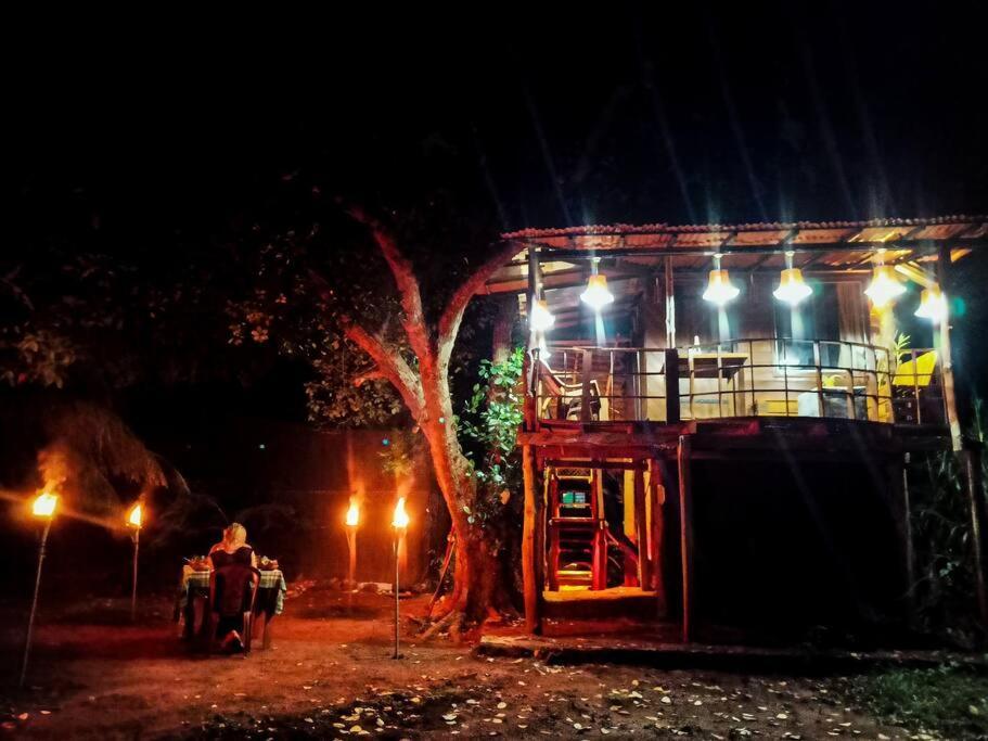 Experience The Comforts Of An Amazing Treehouse Sigirija Zewnętrze zdjęcie